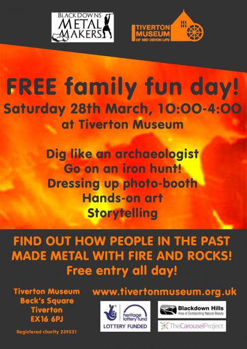 Blackdown Metal makers Family Activity Day